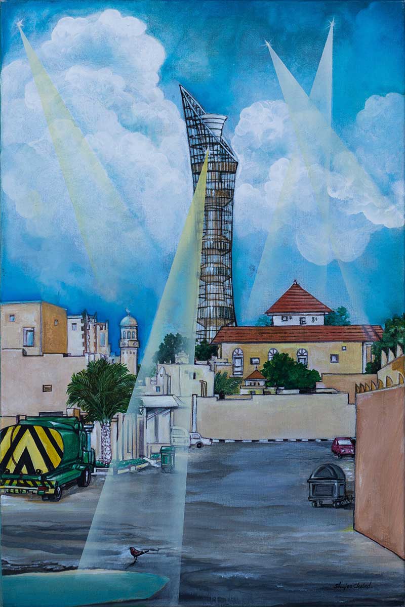 Shajee Chelad oil on canvas